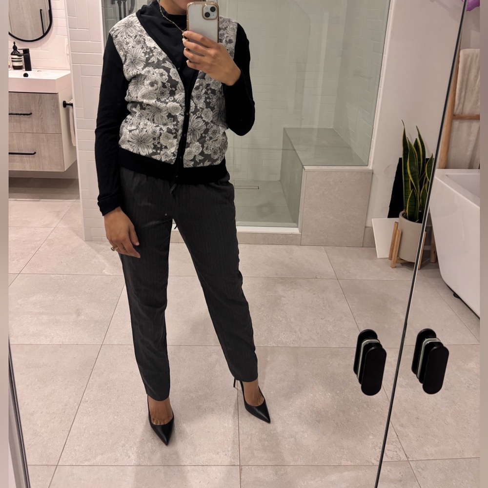 Elegant Gray Women's Pants